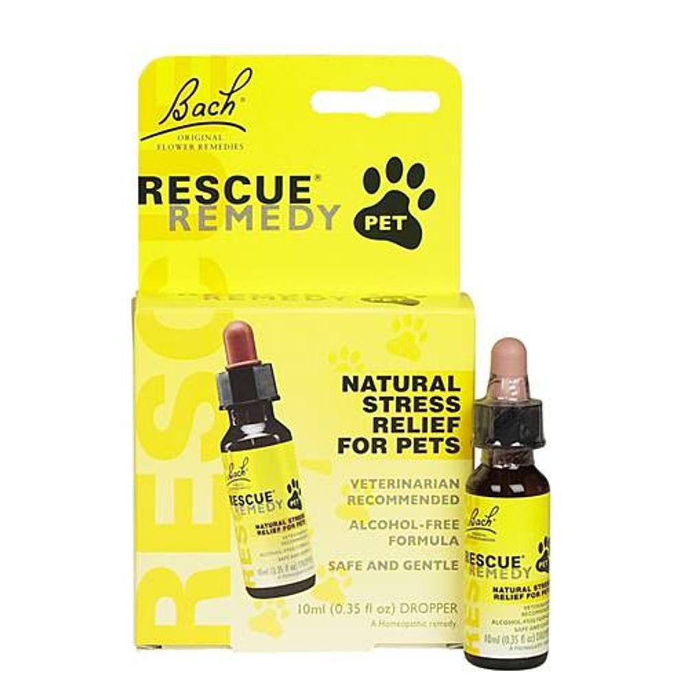 A box of rescue remedy for pets